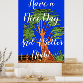 楽し賛美い日と楽しい夜を過ごす ポスター (キッチン)