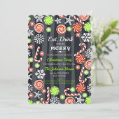 楽し食べいクリスマス飴の雪片を飲む 招待状 (スタンド正面)