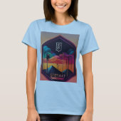 楽でシック Tシャツ (正面)