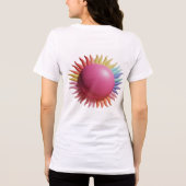 "楽なスタイル: Bella+Canvas Women's Tri-Blend トライブレンドＴシャツ (裏面)