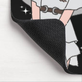 楽な美しいガールカスタマイズ マウスパッド (コーナー)