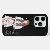 楽な美しいガールカスタマイズ Case-Mate iPhoneケース (裏面 (横))