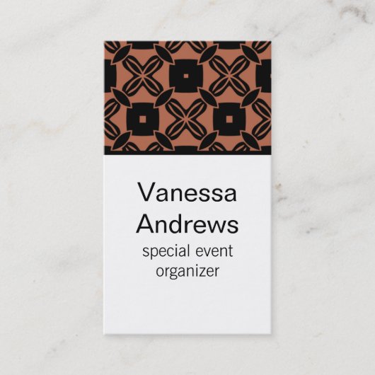 楽な美しい名刺、サンゴ 名刺 (正面)