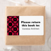 楽な美しい蔵書票ラベル ラベル (インサイチュ)