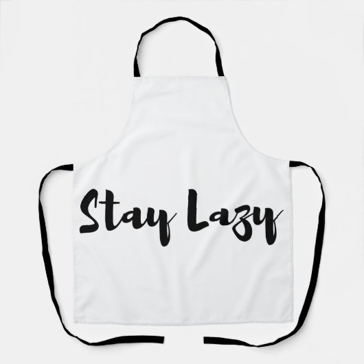 楽にクールVibes説明：受け入れリラックス エプロン (正面)