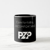 楽に不快 ツートーンマグカップ (中央)