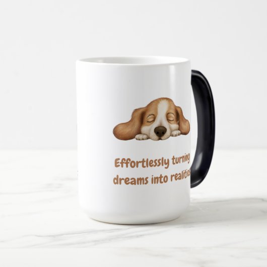 楽に夢を現実に変える モーフィングマグカップ (正面右)