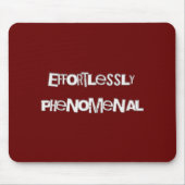 楽に驚異的なマウスパッド マウスパッド (正面)