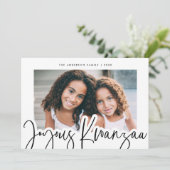 楽モダンしいクワンザムードクロス柄の写真 シーズンカード (スタンド正面)