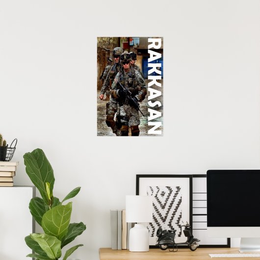 楽加山 ポスター (ホームオフィス)