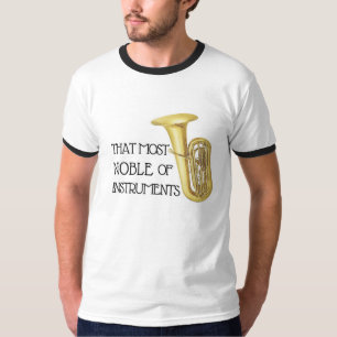 楽器のその最も気高い-テューバのワイシャツ Tシャツ