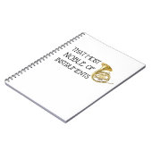 楽器のその最も気高い-フレンチ・ホルン ノートブック (左側)