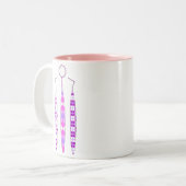 楽器のトリオのマグ ツートーンマグカップ (正面左)