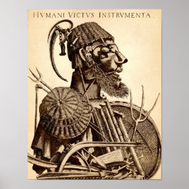 楽器の人の生活 – 農業 ポスター