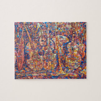 楽器の困難なパズル ジグソーパズル