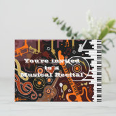 楽器の招待状 招待状 (スタンド正面)