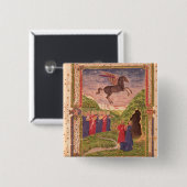 楽器を演奏している9匹のムーサ 缶バッジ (正面&裏面)