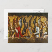 楽器を演奏する天使 ポストカード (正面/裏面)