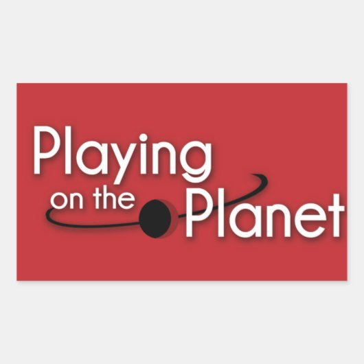 楽器ケースのステッカー – 4セット 長方形シール (正面)