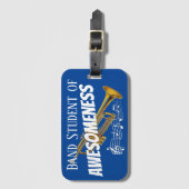 楽器ケース名タグトランペット ラゲッジタグ (正面縦)