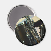 楽器ミュージックドラムギターミュージカル楽器 マグネット (正面/裏面)