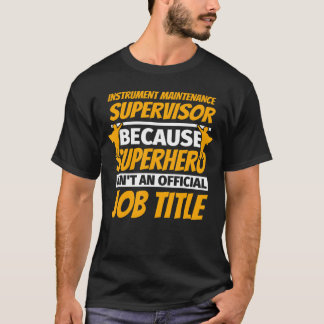 楽器メンテナンス監督者の面白いジョークのギフト Tシャツ