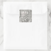 楽器メーカーのワークショップ, c.1570 スクエアシール (バッグ)