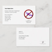 楽器状の物体は存在しない。タプト私は何と。 名刺 (正面/裏面)