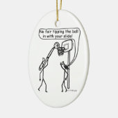 楽器 セラミックオーナメント (左)