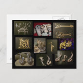 楽器 ポストカード (正面/裏面)