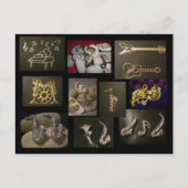 楽器 ポストカード (正面)