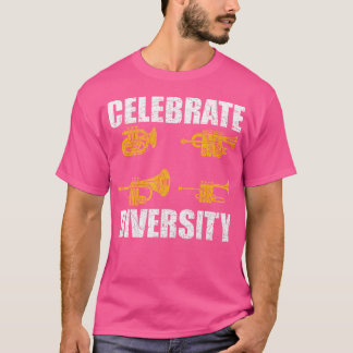 楽器 ミュージシャン アイデア オーケストラ トランペット Tシャツ