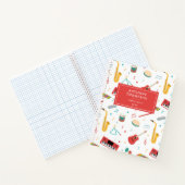 楽器 ミュージック テーマ 学校の科目 ノートブック (内部)