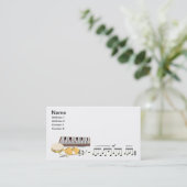 楽器 名刺 (スタンド正面)