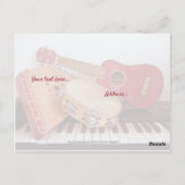 楽器 〜 歌いなさい賛美しなさい! ポストカード (裏面)