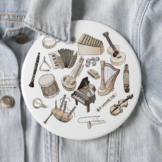 楽器 缶バッジ (インサイチュ)