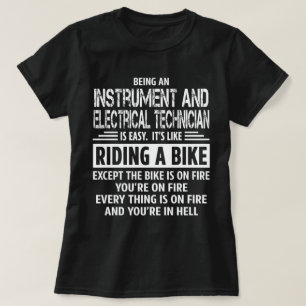 楽器・電気技術者 Tシャツ