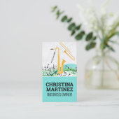 楽器 |音楽ノートの名刺 名刺 (スタンド正面)