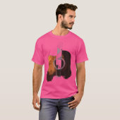 楽器- Guitarist Acoustic Guitar Tシャツ (正面フル)