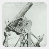 楽器d'optique' by Dom Noel スクエアシール (正面)