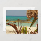 楽園からの挨拶! ポストカード (正面/裏面)