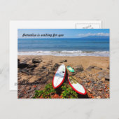 楽園があなたを待っている ポストカード (正面/裏面)