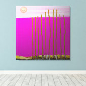 楽園での生活 キャンバスプリント (インサイチュ (ウッドフロア))