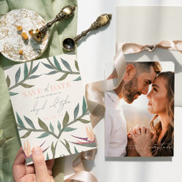 楽園で愛する鳥の写真 セーブザデート