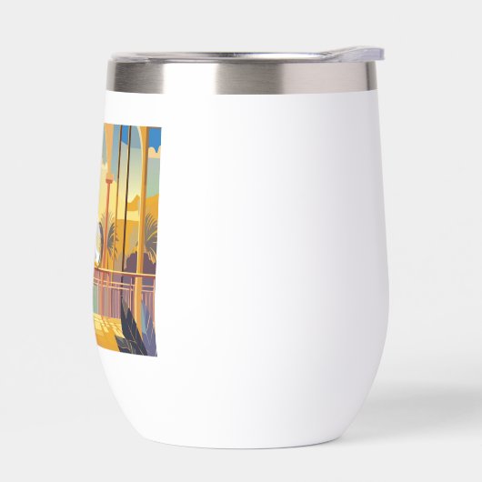 楽園で愛の鳥 (左面)