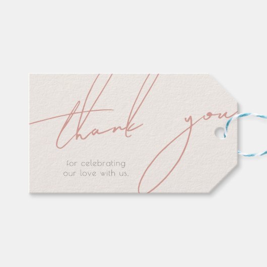 楽園で愛の鳥 ギフトタグ (正面(横))