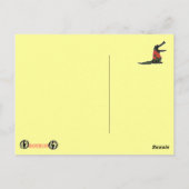 楽園で暮らすピットブル ポストカード (裏面)