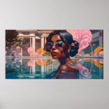 楽園で泳ぐニラビ