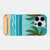 "楽園のささやき" iPhoneケース (裏面横)