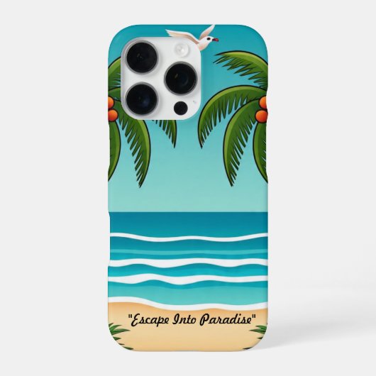 "楽園のささやき" iPhoneケース (裏面)